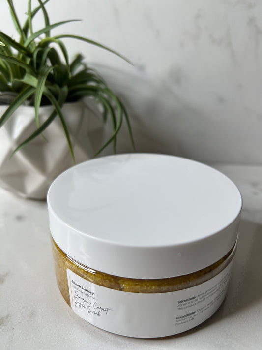 Turmeric + Ginger+ Carrot Sugar Scrub